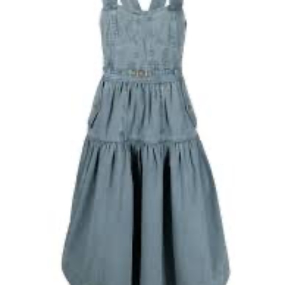 Ulla Johnson Enzo Denim Dress Size 8NWOT - Picture 5 of 9